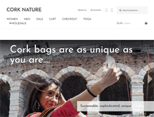 Tablet Screenshot of cork-nature.com